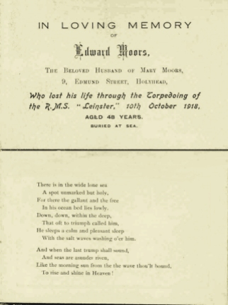Edward Moors card copy